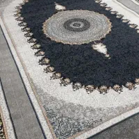 فرش هزار شانه طرح افشان باغ بهشت|فرش|دوگنبدان, |دیوار