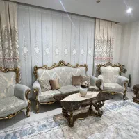 مبلمان سلطنتی ۹ نفره به همراه ۳ عدد میز در حدنو