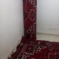 یک جفت فرش چشمه ورزان تازه از دار افتاده|فرش|اهر, |دیوار