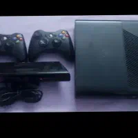 ایکس باکس ۳۶۰ سوپر اسلیم همراه با دو دسته و کینکت