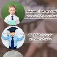 تدریس خصوصی تمام دروس ابتدایی/ معلم خصوصی