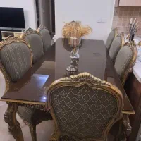 مبل ومیز ناهار خوری و بوفه همراه آینه ولوازم منزل|میز و صندلی غذاخوری|تهران, مشیریه|دیوار