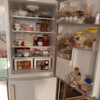 یخچال فریزر الکترو استیل در حال کار  در حد نو