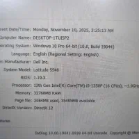 لپتاپ دل DELL 7540 نسل 13 دوازده هسته ای DDR5|رایانه همراه|بندر گناوه, |دیوار