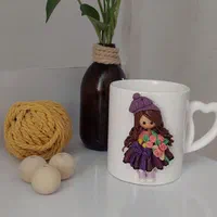 ماگ عروسکی خمیری|صنایع دستی و سایر لوازم تزئینی|شیراز, محراب|دیوار