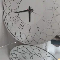 ساعت دیواری سالم آینه ای