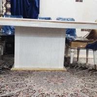 میز غذا خوری ۸ نفره|میز و صندلی غذاخوری|بم, |دیوار