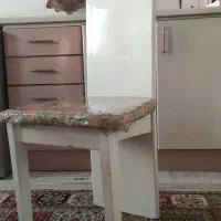 فوری صندلی و میز ناهارخوری ۸ نفره سفید براق|میز و صندلی غذاخوری|تهران, سازمان آب|دیوار