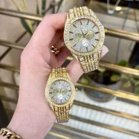 ساعت فول نگین طرح رولکس مارک رولگ صحفه بزرگ موجود|ساعت|یزد, |دیوار