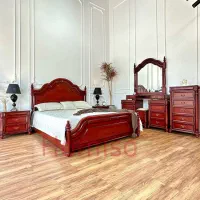 سرویس تخت خواب دونفره مدل یو*نانی(تمام چوب)|تخت و سرویس خواب|تهران, شهرک طالقانی|دیوار