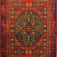 فرش ماشینی ۵۰۰ شانه تراکم ۲۰۰۰