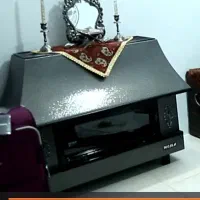 بخاری گازی نیک کالا طرح شومینه مدل سیمین کد MC-26|بخاری، هیتر، شومینه|گلبهار, شهر جدید گلبهار|دیوار