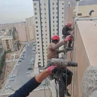 اجرای کلیه خدمات کاردر ارتفاع بدون نیاز به داربست