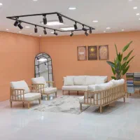 مبل ۸نفره مینیمال نرده ای