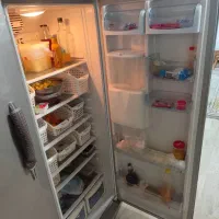 یخچال فریزریخساران بدون هیچ مشکل وهیچ خراشی درحدنو