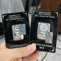 شمش نقره ۵۰ گرمی King Nadir