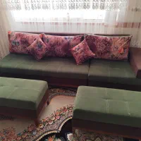 مبل ال 7 نفره با 3تا میز عسلی|مبلمان خانگی و میز عسلی|محمدشهر, ولدآباد بزرگ|دیوار