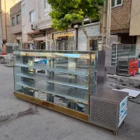 فریزر مکعبی 2.5متری ویترینی در حد نو