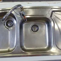 سینک استیل اخوان|مصالح و تجهیزات ساختمان|قم, چهل اختران|دیوار