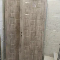 دو درب چوبی