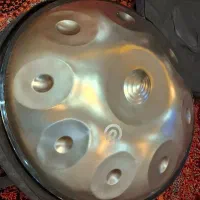 هنگ درام آرشا اورجینال مدل استیل طلایی