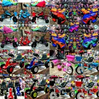 سه چرخه سایبان دار و پدالی رنگ بندی متنوع