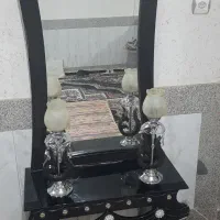 آینه شمعدان همراه با میز|صنایع دستی و سایر لوازم تزئینی|اصفهان, هفتون|دیوار