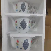 قوری سه تیکه چینی اصل|قوری، کتری، قهوه‌ساز دستی|زابل, |دیوار