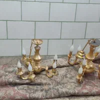 ۴ عدد لوستر تمیز|لوستر و چراغ آویز|کرمان, |دیوار