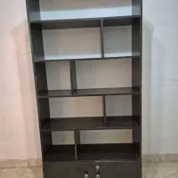 کتابخانه|کتابخانه، شلف، قفسه‌های دیواری|اندیشه, شهرک مریم|دیوار