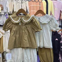 شومیز و شلوارک کتان