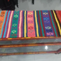 قالیچه دست باف .جفتی|فرش|طرقبه, |دیوار