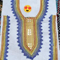 خرج کار و اپلیکه و پنل لباس بندری نو|لوازم خیاطی و بافتنی|کرمان, |دیوار