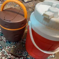 کلمن آب وغذا وجای ادویه استیل
