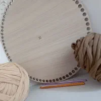 نخ تریکو،میله بافتنی،صفحه چوبی ۳۰ ،هفت سین تریکویی