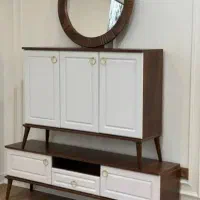 ست کامل اینه کنسول میزتلویزیون جاکفشی|بوفه، ویترین، کنسول|تهران, شهرک ولیعصر جنوبی|دیوار