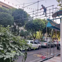 آقای داربست همه مناطق تهران(حتی روزهای تعطیل)