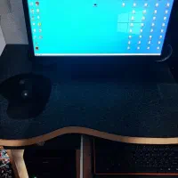 کامپیوتر با مانیتور ۲۲ اینچ و موس و کیبورد|رایانه رومیزی|همدان, |دیوار