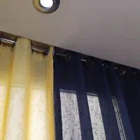 پرده آماده پانچی ۳ عدد|پرده، رانر، رومیزی|تهران, منیریه|دیوار