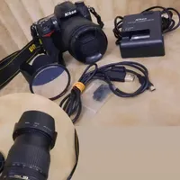 دوربین نیکون d7000همراه با لنز ۱۸/۱۳۵و کیف