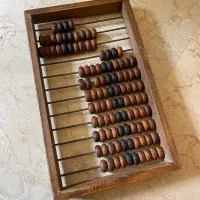 چرتکه چوبی قدیمی
