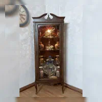 بوفه ویترین سفارشی (چوب گردو)