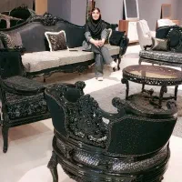 مبل کلاسیک با سبک بوهو