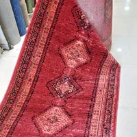کناره گبه و قالیچه لاکی گلزار|گلیم، جاجیم، گبه|قم, شهدا|دیوار