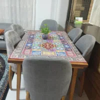 میز و صندلی ناهارخوری ۶ نفره|میز و صندلی غذاخوری|رشت, رشتیان|دیوار