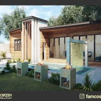 ساخت بنا ویلا با سازه های lsf (ال اس اف)