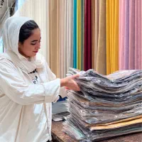 پرده پانچ، مینیمال، حریر، مخمل تحویل لحظه‌ای