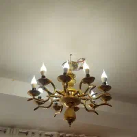 یک جفت لوستر|لوستر و چراغ آویز|کرمانشاه, |دیوار