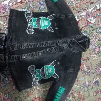 کت شلوار ست لی دودی سایز ۸۵ دخترانه|لباس|محمدیه-قزوین, |دیوار