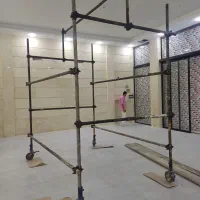 نصب داربست فلزی اجاره تخته وبشکه *شایان *